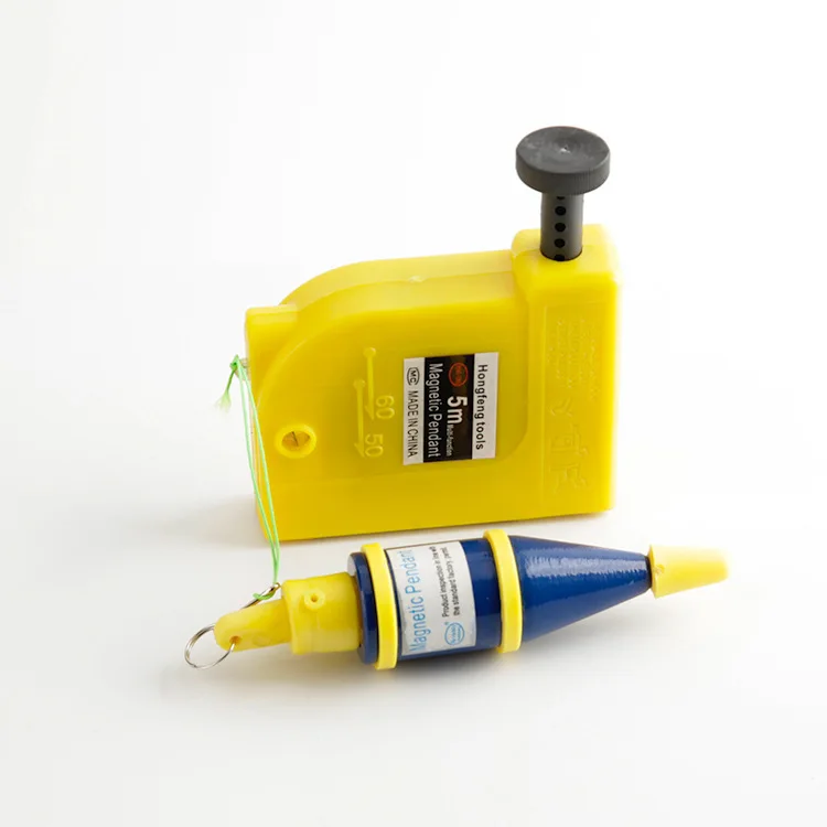 

Multi-functional 5 M Magnetic Line Plumb Bob Automatic Closing Line Hammer Messenger Wire Falling Decoration Woodworking Line Ha
