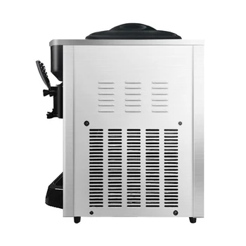 

Low Price Small Capacity Mini Table Top Home Commercial 13-18L R22 220v 50Hz 3 Flavor Soft Ice Cream Machine Maker