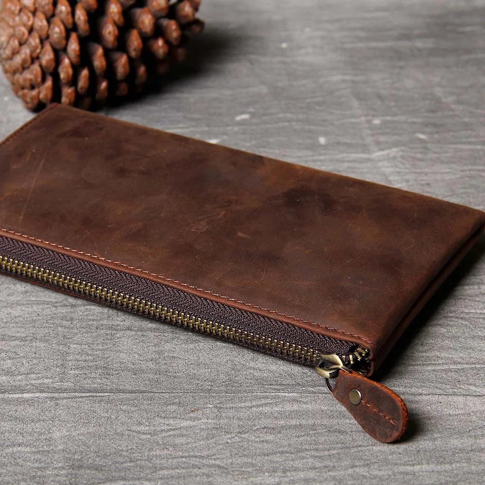 Leather Money Clip Wallet And Credit Card Holder