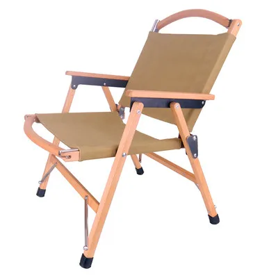 Beech Khaki TNR складное кресло из цельного дерева сверхтвердое с высокой нагрузкой на открытом воздухе Походное кресло переносное пляжное Походное сиденье для пикника рыболовные инструменты стул - Цвет: Beech Khaki