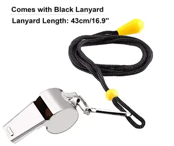 

500Pcs 4.5*1.4*2.0cm Size and Sliver Color metal whistle