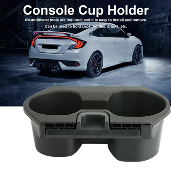 

Driving Center Console Cup Holder Replacement Parts Water Bottles Multifunction Coin Tray Car Organizer Interior Trim Insert