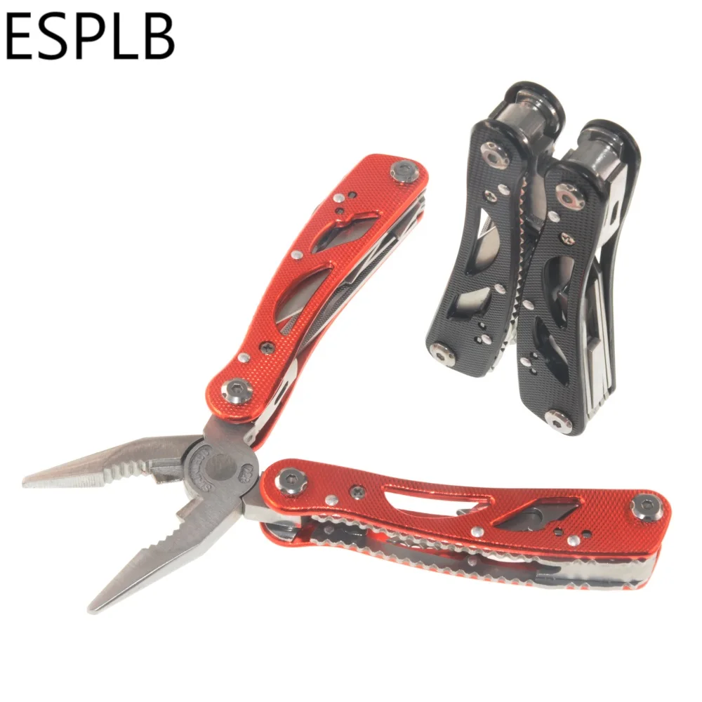 

Outdoor Folding Plier Multitools Survival Portable Knife Multipurpose 13 In 1 Non Slip Repair Tool Set With Pincers/Screwdriver