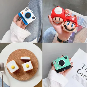 

Case for Edifier LolliPods Cover Cute Cartoon Funny Headset Silicon Earphone Case Fundas for Edifier LolliPods Case Coque Toast