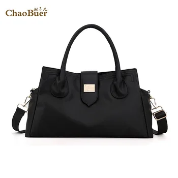 

2020 Oxford Cloth WOMEN'S Fashion Handbag Mommy Waterproof Casual Nylon Shoulder Bag Large Capacity Commuting Cloth Bag Handbag