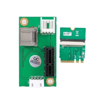 

NGFF (M.2) Key A/E to PCI-E Express 1X Extension Cord with High Speed FPC Cable