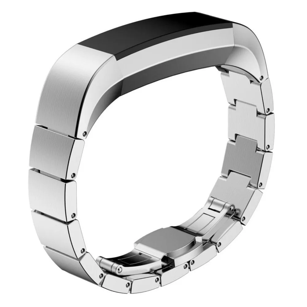 Ремешок для часов из нержавеющей стали для Fitbit Alta hr/Alta ремешок сменный Браслет ремень аксессуары с металлической пряжкой
