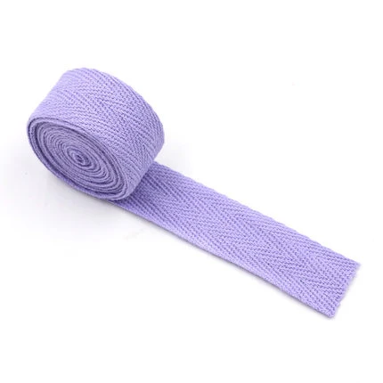Light purple Meetee 10 м 2 мм цветная хлопковая тесьма «елочка», сделай сам, роликовый ремешок для упаковки одежды, тканевые украшения, швейные принадлежности, ремесло BD213 - Цвет: Light purple