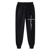 Men's Gyms Sweatpants Joggers Pants Fitness Sportswear Tracksuit Bottoms Loose Trousers Black Track Running Pant Streetwear