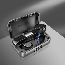 TWS X13 бинауральные Bluetooth 5,0 наушники с сенсорным управлением настоящие беспроводные наушники IPX7 водонепроницаемые наушники с шумоподавлением 7h Play