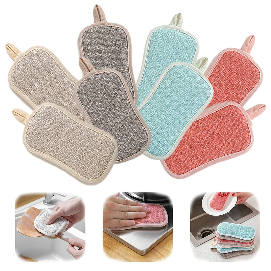 Magic Sponge Brush Kitchen Home Washing Kitchen Cleaning Brushes