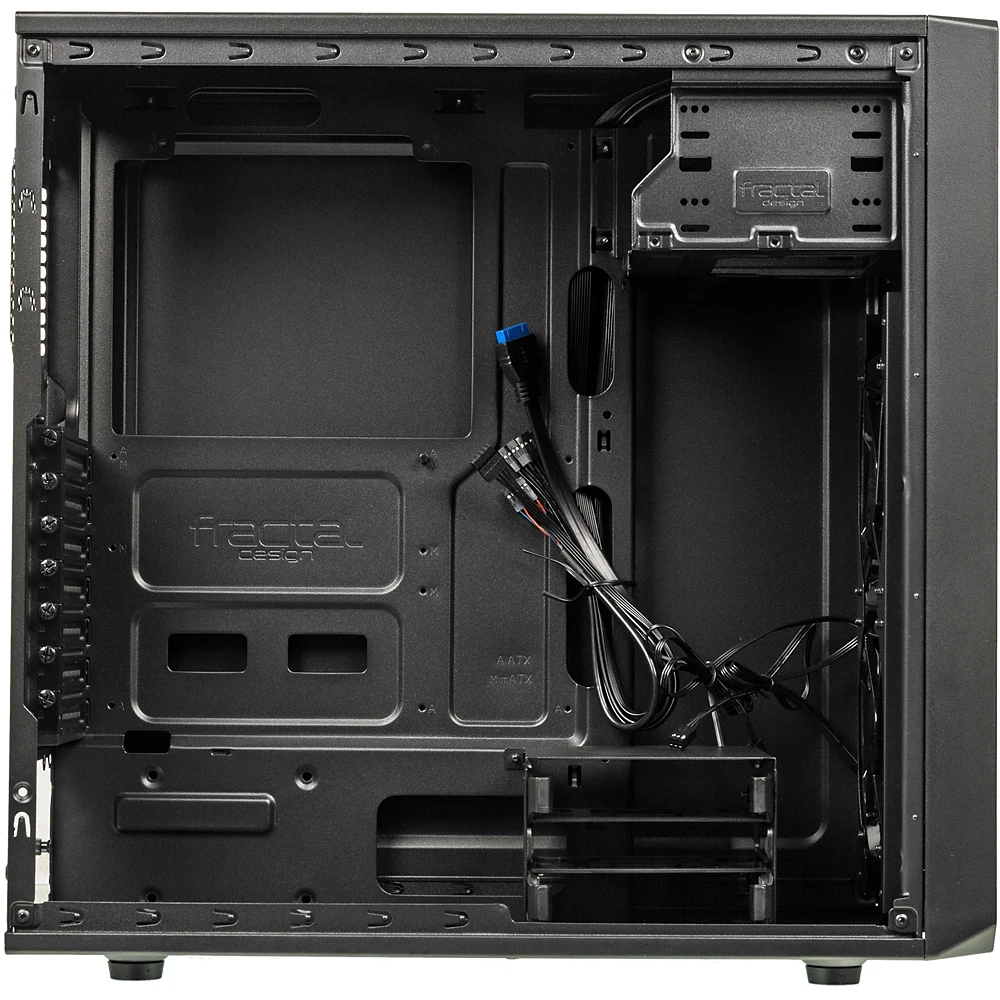 Корпус Fractal Design FOCUS G Window черный без БП ATX 6x120mm 4x140mm 1xUSB2.0 1xUSB3.0 audio bott