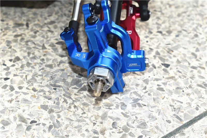 GPM-ARRMA 1/10 KRATON 4S 메탈 프론트베이스 C + 스티어링 컵 + 리어 컵 + 프론트 리어 하부 암 AR330519 + AR330523 RC 자동차 부품