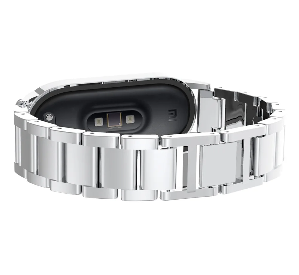 Браслет из нержавеющей стали mi Band 4 ремешок умный браслет на запястье для Xiaomi mi Band 4 mi band 3 металлический чехол для Xiaomi mi band 3 Watch