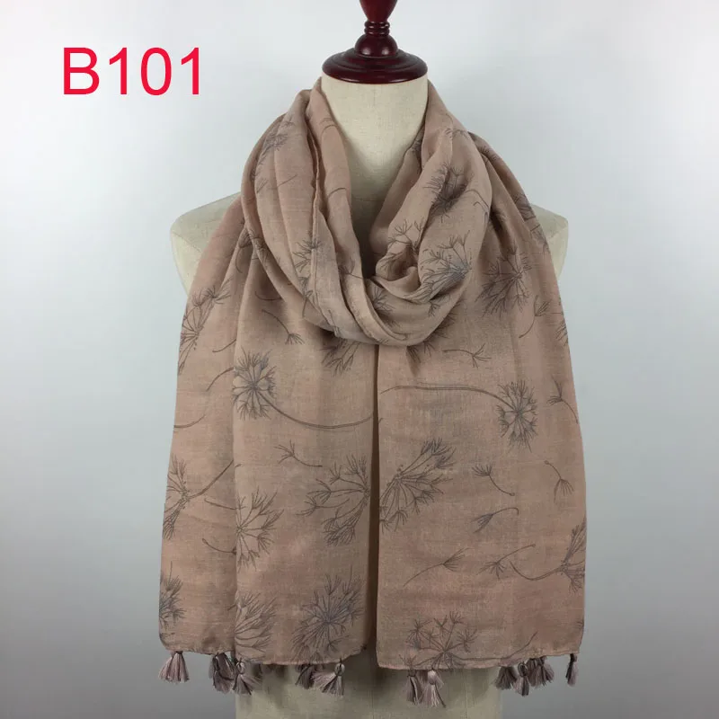 Женский Длинный хлопковый хиджаб с бахромой и цветочным принтом|designer scarf women|fashion