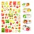 Новый 3D Nail Sticker Cool English Letter stickers for nail Foil Love Heart Design Fashion Manicure Stickers
