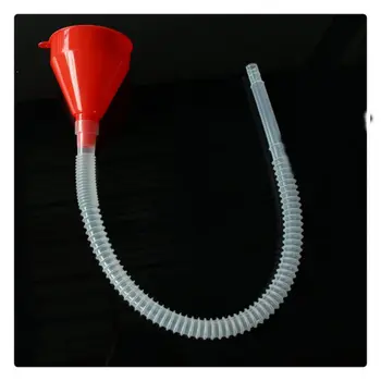 

2 in 1 Fuel Gasoline Petrol Diesel Funnel Plastic Car Accessories Flexible