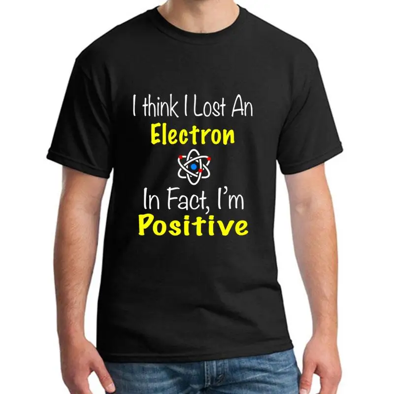 Фитнес химия lost an electron i'm positive Футболка мужская и женская XXXL 4Xl 5XL облегающие хип-хоп топы Фитнес химия lost an electron i'm positive Футболка мужская и женская XXXL 4Xl 5XL облегающие хип-хоп топы