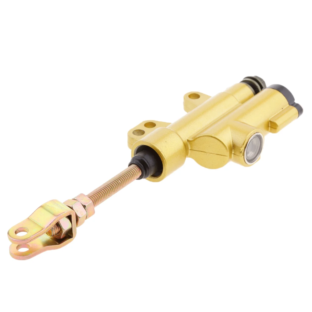 Rear Foot Brake Master Cylinder Pump for ATV 125cc 150cc 200cc Gold