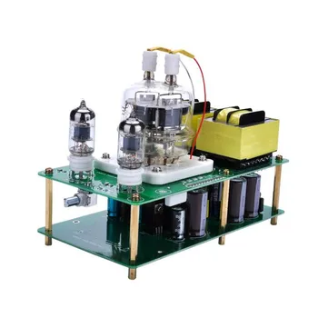 

TZT Single End 6J1 + FU32 Tube Amplifier DIY Kit HiFi 3W+3W Power Amp Audio Amplifier Kit Unassembled