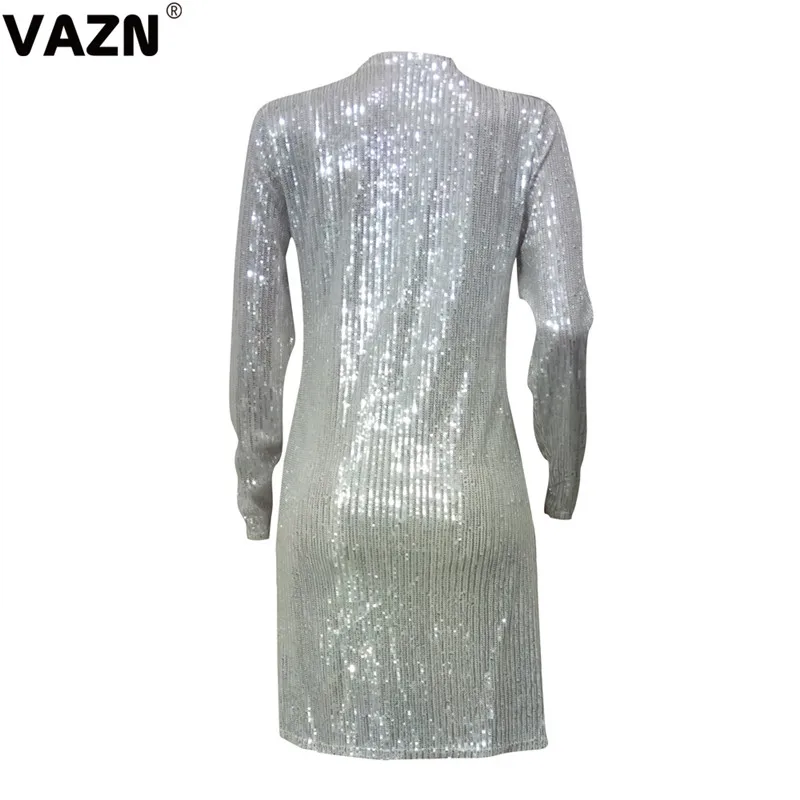 VAZN LSL6315, одноцветная, сексуальная, модная, 2 предмета, однотонная верхняя одежда с длинными рукавами+ платье,, короткие штаны, эластичный тренировочный костюм, женский комплект S