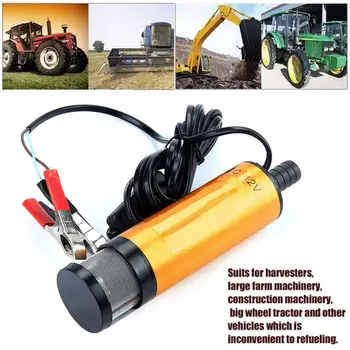 

Vehemo 38mm Submersible Pump Transfer Pump Motor Oil Arge Agricultural for Tools Diesel Fuel Pump Nwe Garage Equipment