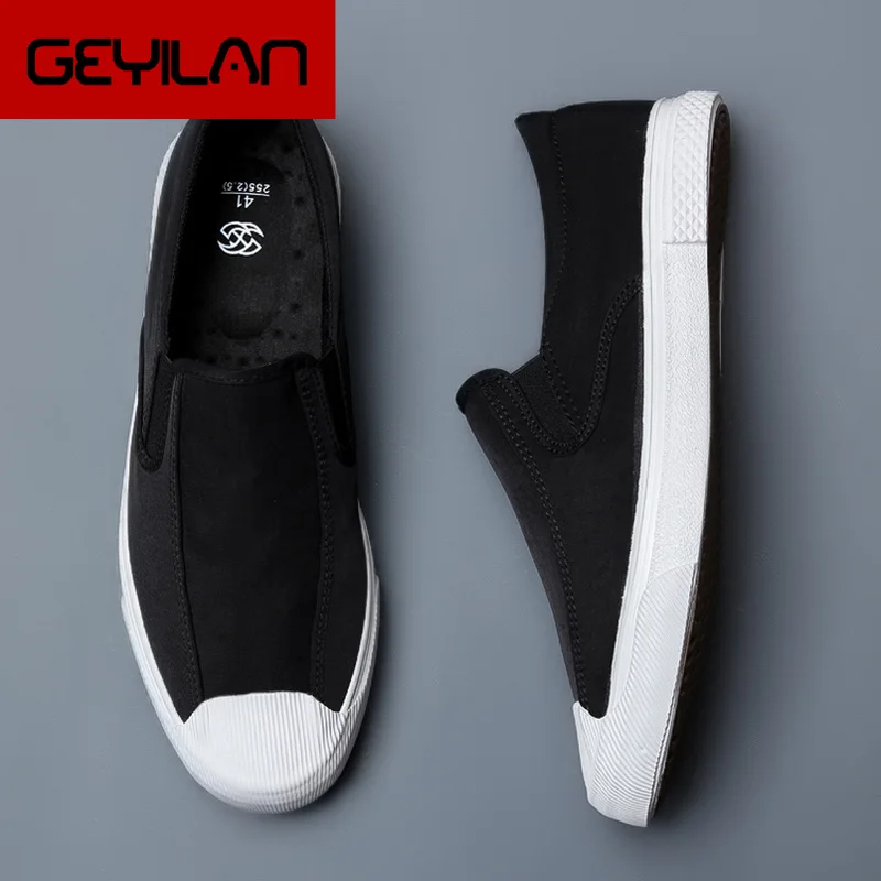 

Monstceler Brand Men's Loafer Sneakers Summer Breathable Slip-on Flat England Style Ventilate Designer Men Vulcanize Shoes M9261