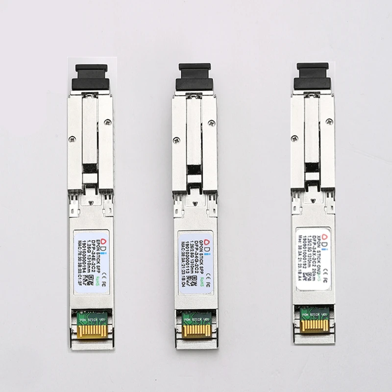 

E/GXPON SFP ONU Stick With MAC SC Connector DDM 1.25/2.5G XPON/EPON/GPON( 1.244Gbps/2.55G)802.3ah 1490/1330nm pon module