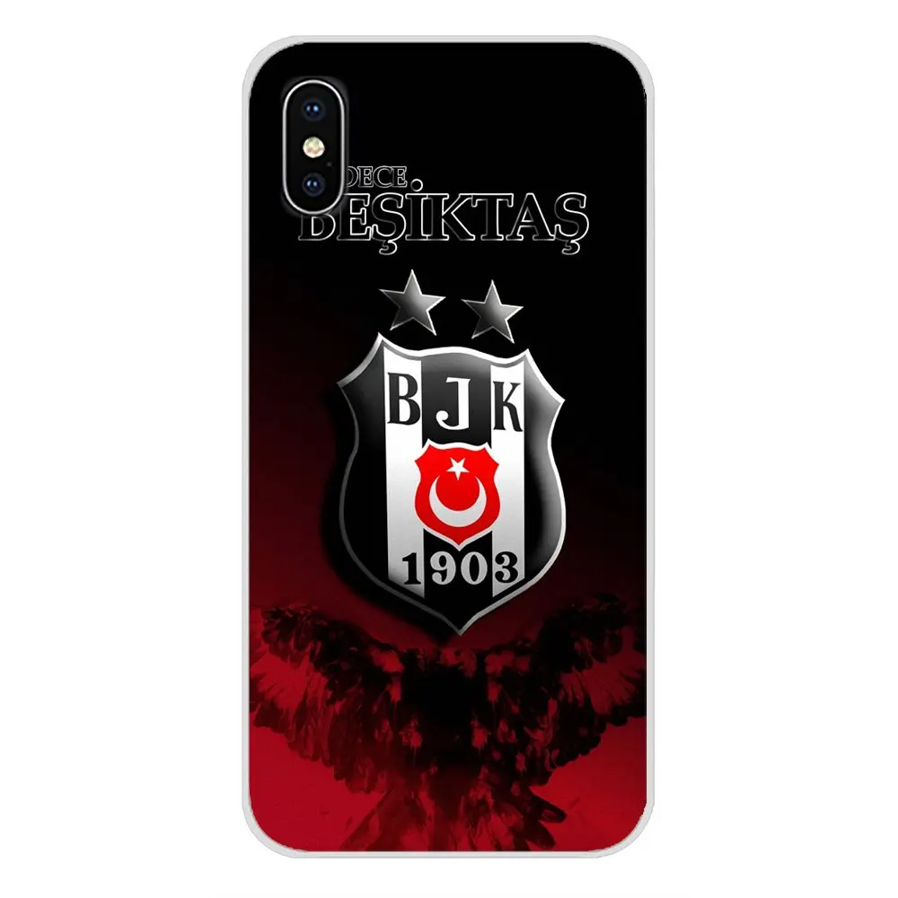 Турецкий футбол BJK Besiktas Logo Eagle 1903 для Samsung Galaxy J1 J2 J3 J4 J5 J6 J7 J8 Plus 2018 Prime 2015 2016 2017 мягкие