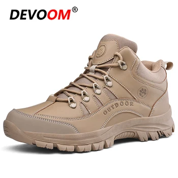

2019 Autumn Waterproof Shoes Sneakers Men Outdoor Sport Hiking Shoes Men Nonslip Climbing Shoes Walking Hunting Tactical Boots