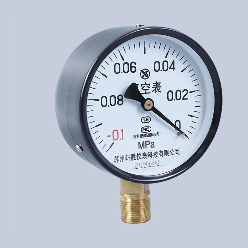 Y60 06Mpa Vacuum Gauge Udara Manometer Analog Pressure, 50 OFF