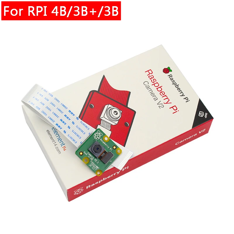 

Raspberry Pi Official Camera V2 Module 8MP 1080P Camera for Raspberry Pi 4 Model B 3B 3 B+