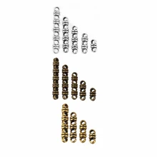 

20pcs 2/3/ 4/5/6 Holes Separator Spacer Bar Connectors For 3mm Leater Jewelry DIY Making Findings