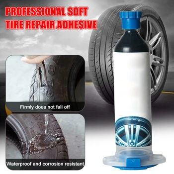 

30ml/bottle Car Tire Repair Glue Sticker Adhesive Glue Useful Flexement