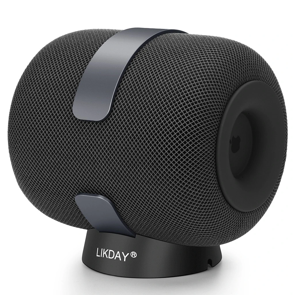 Настенное крепление для HomePod темно-серого цвета, крепкий Алюминиевый сплав, сделанный кронштейн, крепление, подставка, анти-прокрутка, держатель для HomePod, умный динамик