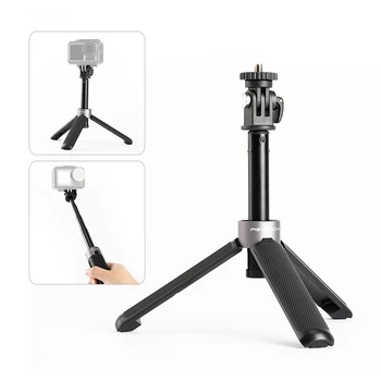 

Photography 2in1 Mini Desktop Selfie Stick Action Camera Extension Pole Tripod for DJI OSMO Action/Pocket GoPro Action Camera