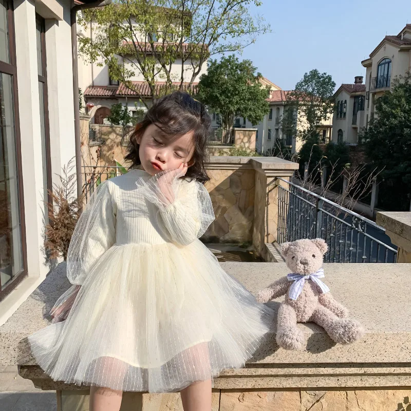 Owligbaby/Новинка года; стильное платье принцессы для девочек; модные весенние платья для девочек; От 1 до 6 лет