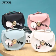 Usul мобильный телефон для хранения кабелей Сумка Сладкая леди вышивка женский кошелек маленькая сумка