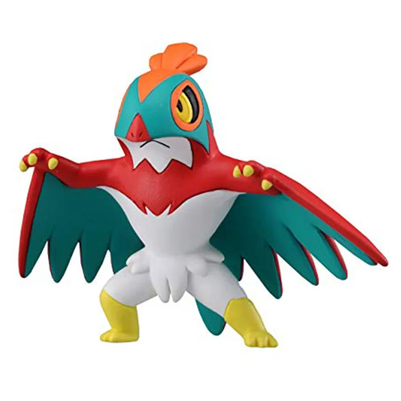 Takara Tomy Pokemon Hawlucha фигурка игрушки коллекция аниме Покемон Hawlucha фигурка модель игрушки подарки на день рождения для детей