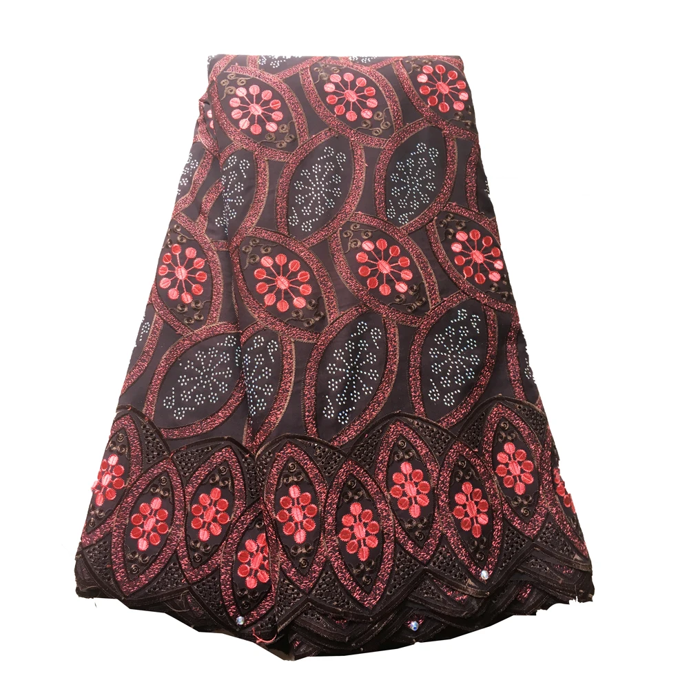 african-lace-fabric-coral-black