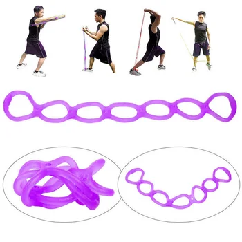 

Wear-resistant Yoga Belts Body Training Tools Pilates Pull Rope Yoga Fitness Stretching Resistance Band Body Building Equipment