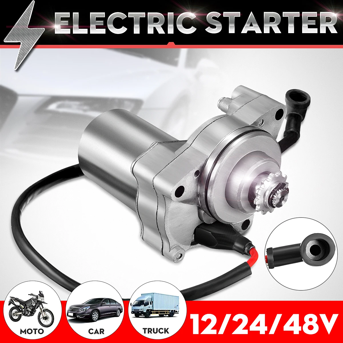 Электрический стартер 50CC 70CC 90CC 110CC I ST01 крепление двигателя подходит для