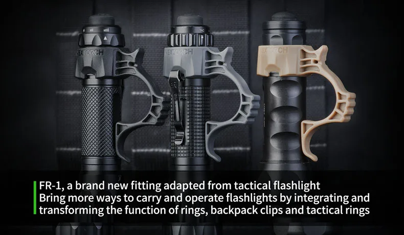 FR-1 Tactical Flashlight Ring-1 (2) - 