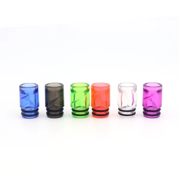 

6PCS YUHETEC 510 Acrylic Drip Tip For Trinity Alpha/ijust S/TFV8 baby/TFV12 BABY PRINCE/stick M17/MELO 4 D25