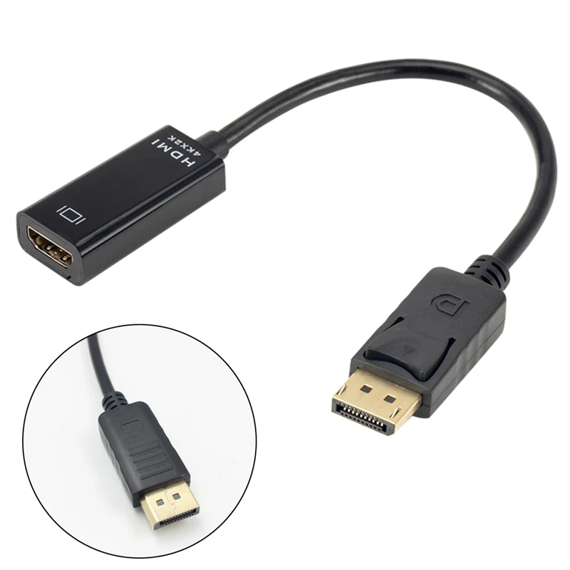 1080 порт дисплея DP штекер HDMI Женский Кабель адаптер дисплея конвертер для проектора hp/Dell ноутбука