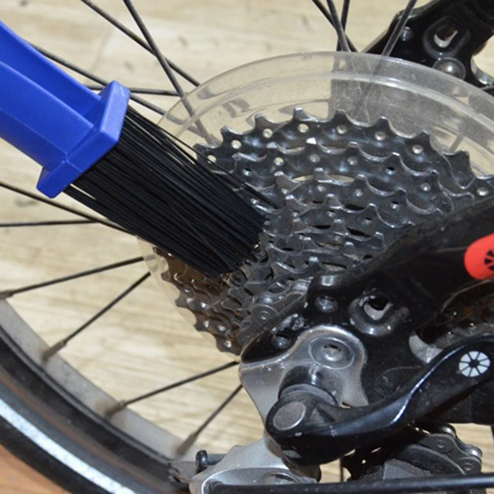 Щетка для очистки велосипеда очистка велосипедной цепи щеточное устройство щетка для мусора очиститель для наружного чистки скруббер инструмент для велосипеда