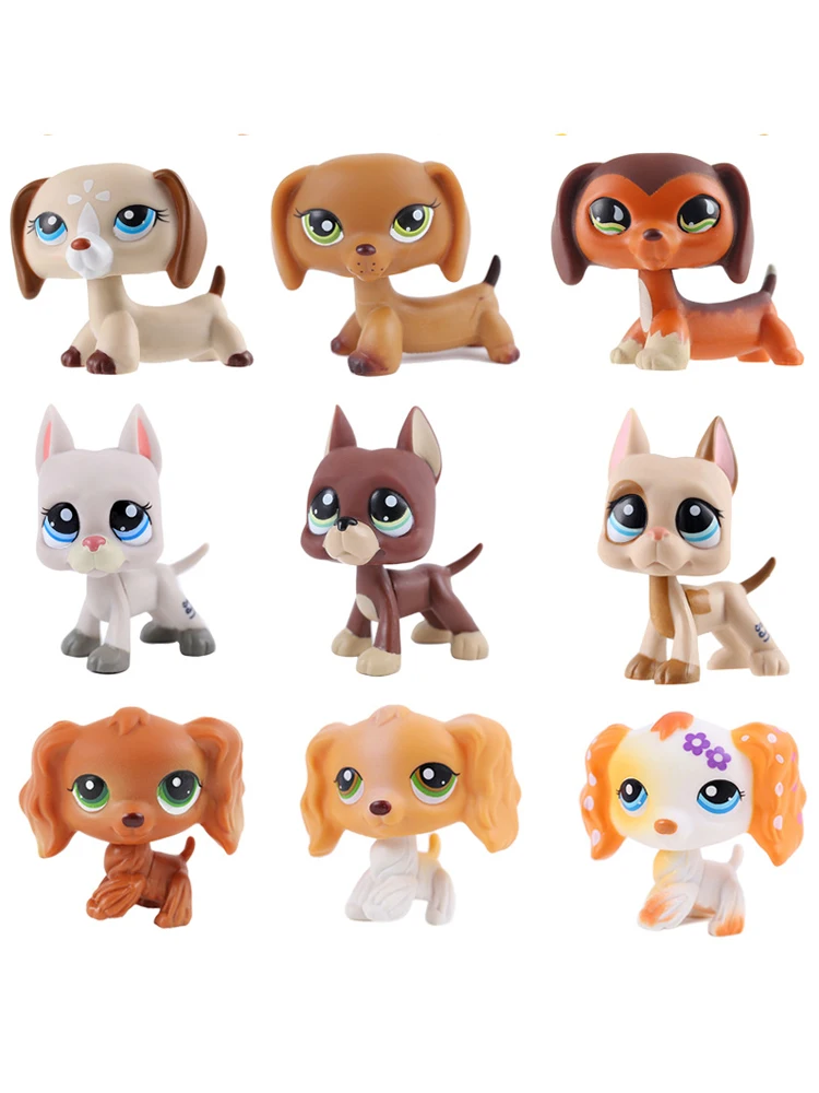 НОВЫЙ РЕДКИЙ магазин домашних животных lps игрушка стоячая короткая кошка милая