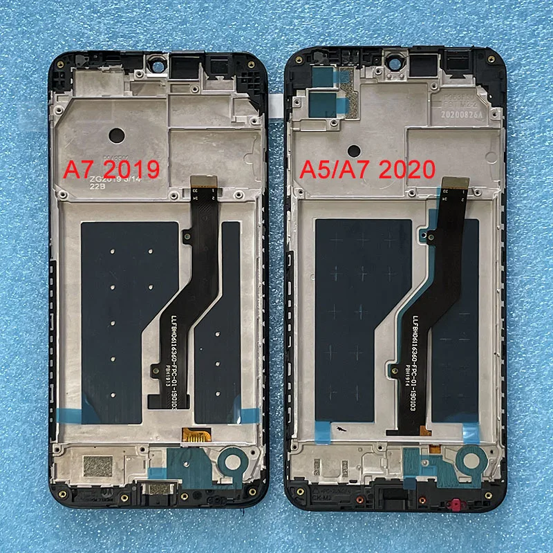 Оригинальный ЖК-дисплей для ZTE Blade A7 2019 сенсорный экран дигитайзер A5 2020 рамка