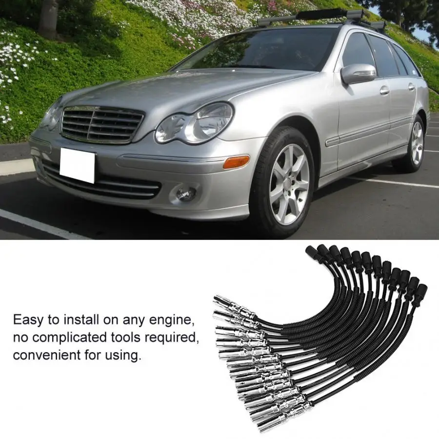 Набор проводов зажигания ml SLK C-Class E-Class 1121500118 0356912950 автомобильные аксессуары 1121500218 112 150 02 18 1121500218