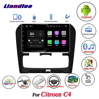 

Liandlee Car Android System For Citroen C4 2012~2014 Radio Stereo Viedo GPS Navi MAP Navigation Screen Multimedia NO DVD Player